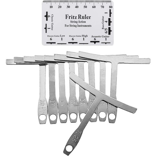 Gitarrensaitenradiusmesser set - gitarrensaitenradiusmesser,