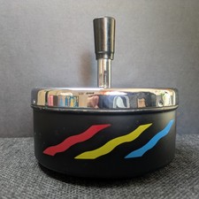 Drehbarer Aschenbecher aus Metall von Erhard, Deutschland 1980