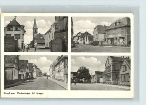 Dudenhofen bei speyer 1950 - dudenhofen,