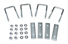 Halterung 4 Stück für Deichselbox, groß, Staubox, Gurtkiste, Montagesatz 190369