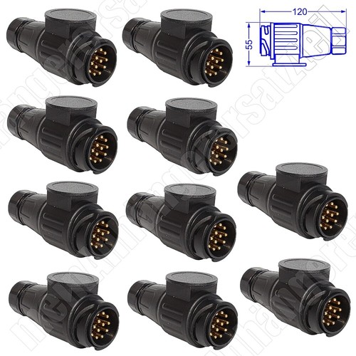 10x poliger stecker - 10x, 13