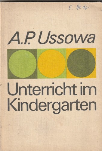 Unterricht kindergarten - unterricht,