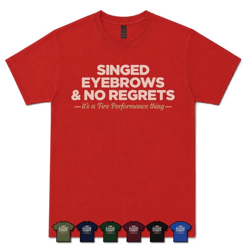 Singed eyebrows no regrets - &,