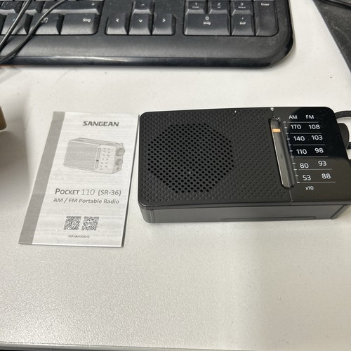 Sangean pocket 110 schwarz - sangean,