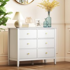 HOMCOM Kommode Sideboard mit 6