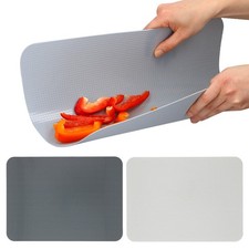 3er Set Schneidematte flexibel Schneidebrett flexibles Küchenbrett Kunststoff