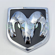 Für Dodge Schwarz+Silber Kofferraum Emblem Auto Ram Pickup Abzeichen Aufkleber