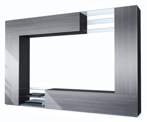 Wohnwand schrankwand anbauwand - wohnwand,