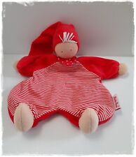 *•… Käthe Kruse 73522 - Schmusetuch Puppe Gugguli - rot - 28 cm - wie Neu ...•*
