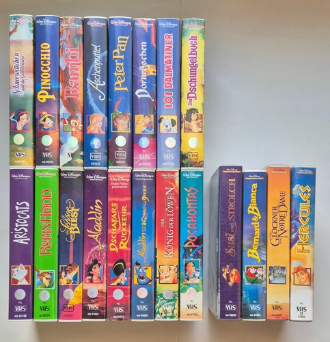 Vhs kassetten konvolut - vhs-kassetten,
