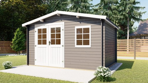 Holz gartenhaus - gartenhaus, m²