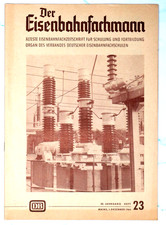 Bundesbahn -Kursbuch - Fachzeitschrift - Der Eisenbahnfachmann Heft 23 Dez. 1964