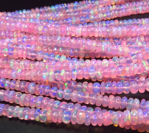 Pink opal edelstein perlen - edelstein,