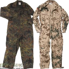 ORIGINAL BUNDESWEHR PANZERKOMBI FLECKTARN & WÜSTENTARN / TROPENTARN BW OVERALL