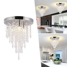 Deckenleuchte Kristall Deckenlampe Kristallleuchter LED Beleuchtung Kronleuchter