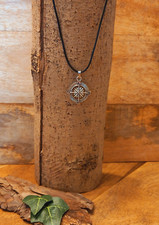 Halskette Kette mit Kompass Anhänger  (92)