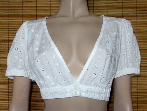 Weisse dirndlbluse - weisse,