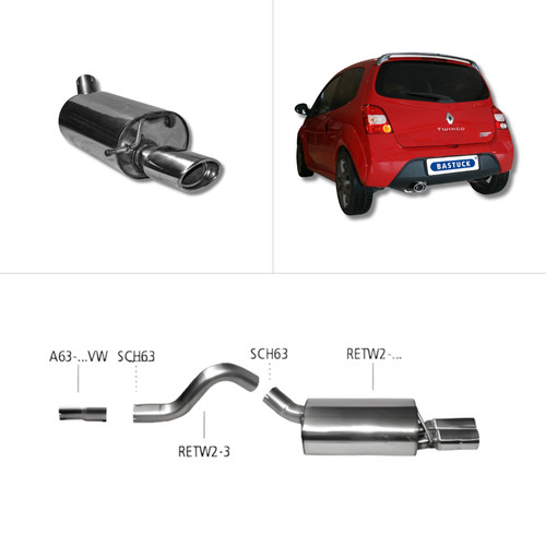 Bastuck sportauspuff renault - sportauspuff,
