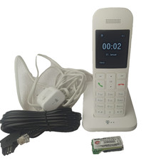 Telekom Sinus 12 mit Basisstation Weiß DECT Telefon schnurlos 2" LCD-TFT Top