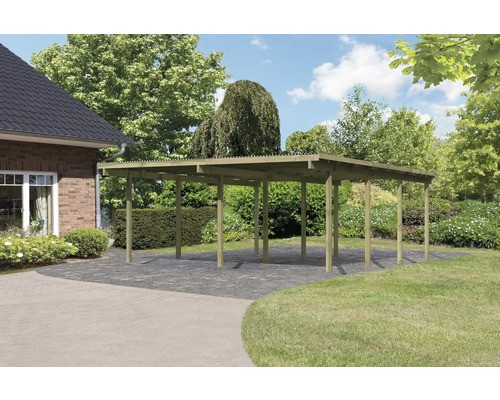 Doppelcarport karibu romy - karibu, 2
