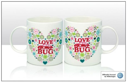 Kaffeebecher käfer love - kaffeebecher, "love