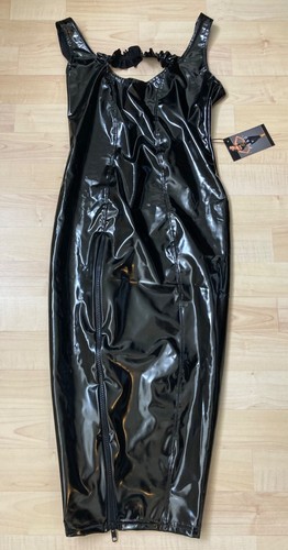 Noir handmade lack - kleid, f250