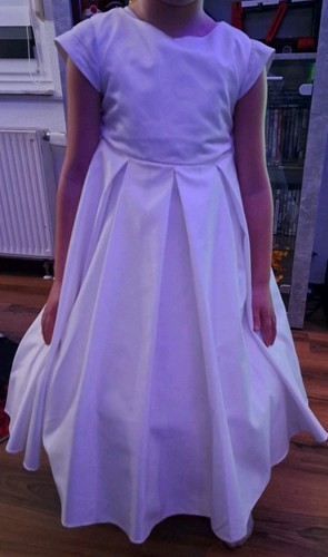 Festliches kleid mit - kleid, reifrock