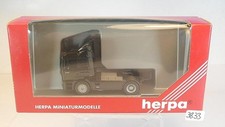 Herpa 1/87 Nr. 145282 MAN F 2000 facelift Zugmaschine schwarz OVP #3833