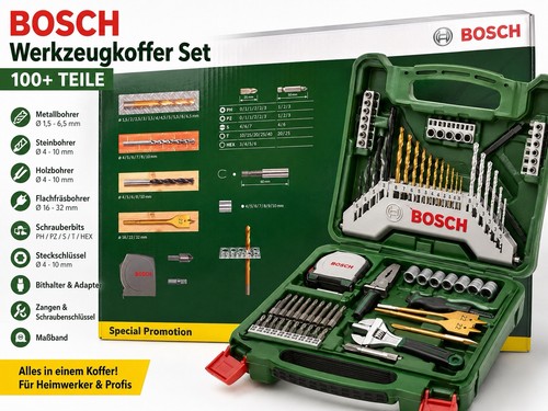 Bosch werkzeugkoffer bohrer - werkzeugkoffer,