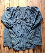 Biaude altes Leinen Indigo 19