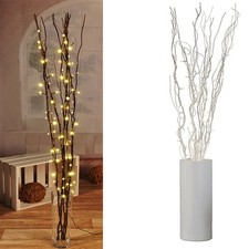 Lichterzweige silber mit 80