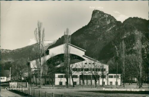 Ansichtskarte oberammergau - ansichtskarte,