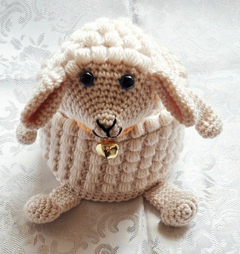Schäfchen beige mit