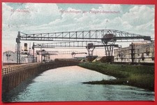 AK Nordenham - „HAFEN-ANLAGEN“ - 1908 - Stadland Butjadingen Brake Wesermarsch