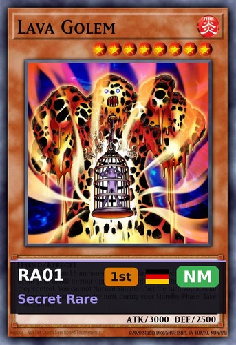 Lava golem ra01 - ra01-001, 1st
