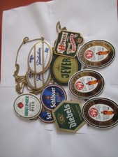 Zapfhahnschilder Konvolut 11