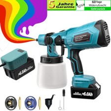 18V AKKU FARBSPRITZGERÄT FÜR MAKITA SPRÜHPISTOLE ELEKTRISCHE LACKIERPISTOLE DHL