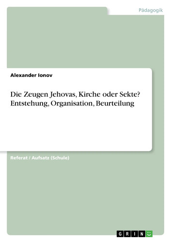 Die zeugen jehovas kirche - zeugen,