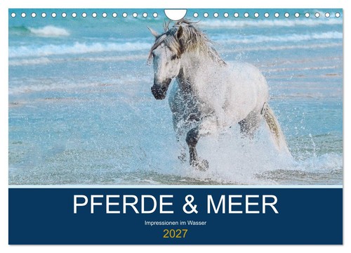 Pferde meer wandkalender - meer, (wandkalender