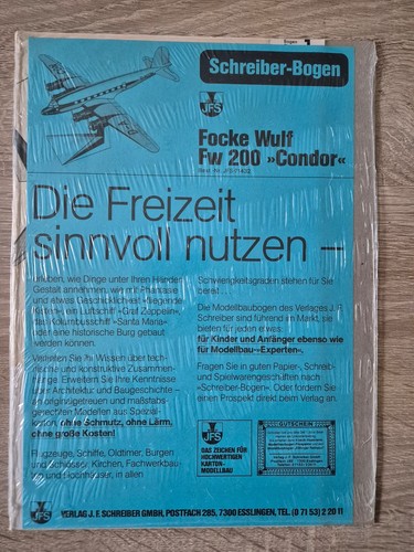 Schreiber bogen focke wulf - schreiber-bogen, fw