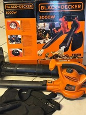 BLACK+DECKER Laubbläser/- sauger 3000W funktionstüchtig
