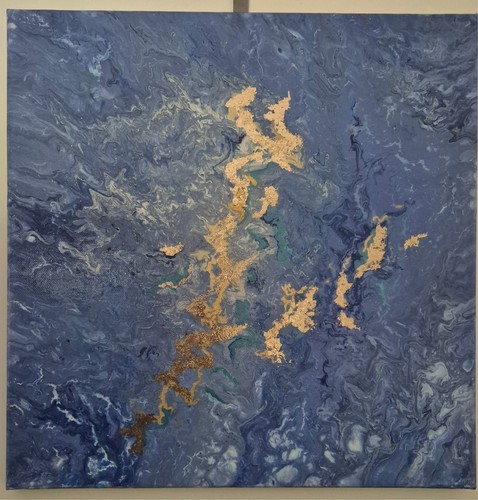 Acrylbild auf leinwand 40х40 - acrylbild,