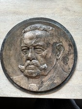 Große bronzeplakette - große,