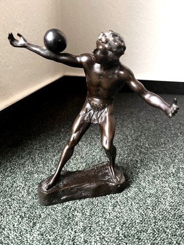 Bronzeakt philipp e - "philipp,