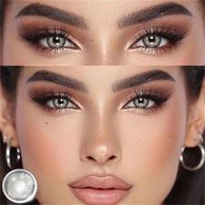 Graue Kontaktlinsen Farbig