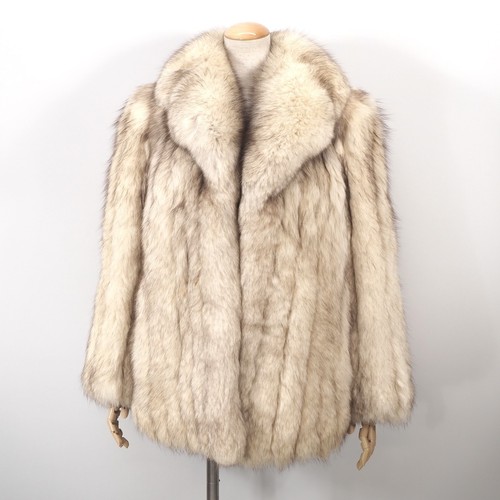 Vintage echt blaufuchs pelz - echt,