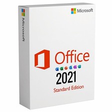 Microsoft Office 2021 Standard - Sofortversand per Mail - KEIN ABO - 32/64 BIT