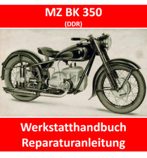 WERKSTATTHANDBUCH MZ BK 350