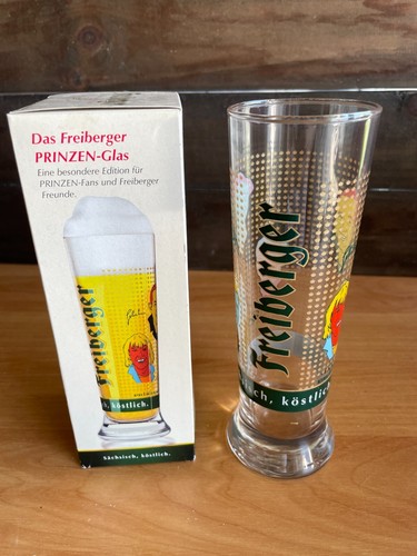 Freiberger brauerei bierglas - freiberger, brauerei,
