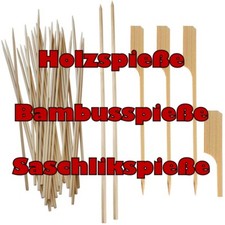 Schaschlikspieße Holzspieße
